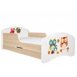 Otroška postelja Animals Sovice AM03